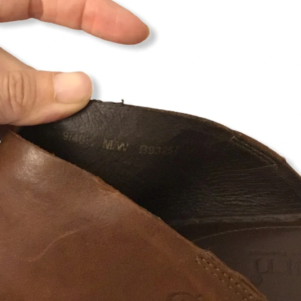 Born Platform Wedge Sandals Leather Upper Size 9 - Picture 9 of 13